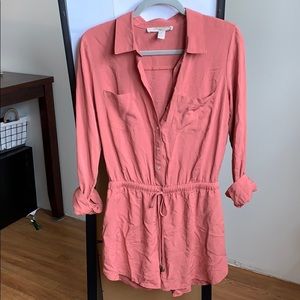 Long sleeve romper